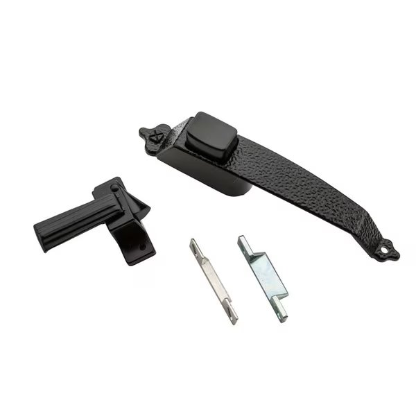 Push Button Latch Blk, National Hardware, Mfr#: N100-023